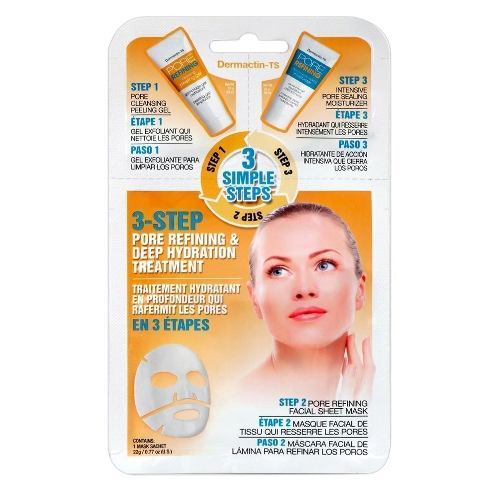 DERMACTIN pack of 2 pore refining treatment